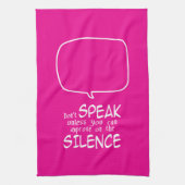 Don't Speak キッチンタオル (縦)