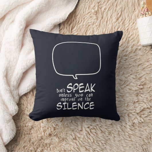 Don't Speak クッション (ブランケット)