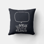 Don't Speak クッション (裏面)