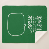 Don't Speak シェルパブランケット (正面(横))