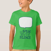 Don't Speak Tシャツ (正面)