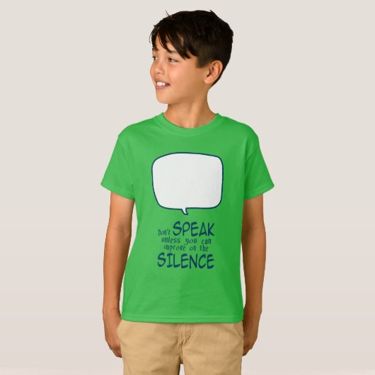 Don't Speak Tシャツ (正面フル)