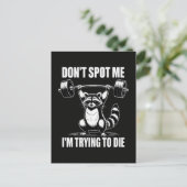 Dont Spot Me Im Trying to Die ポストカード (スタンド正面)
