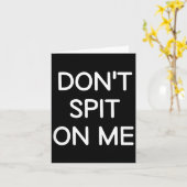 Don't St On Me, Funny, Jokes, Sarcastic Sayings  カード (黄色い花)