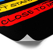 Don't Stand So Close To Me - Home Quarantine Virus ポスター (角)