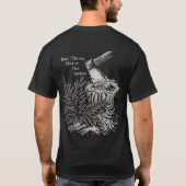 Don't Starve, Starve the System ワタリガラス Tシャツ (裏面)