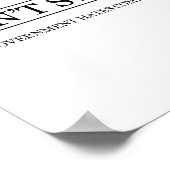 Don't Steal - The Government Hates The Competition ポスター (角)