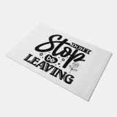 don't stop be leaving ドアマット (アングル)