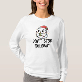 Don't Stop Believin' クリスマスゴースト Tシャツ