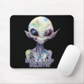 Dont Stop Believin Believe In Aliens  マウスパッド (マウス)