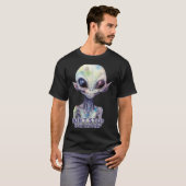 Dont Stop Believin Believe In Aliens Tシャツ (正面フル)