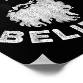 Don't Stop Believin' Cool Shades Santa ポスター (角)