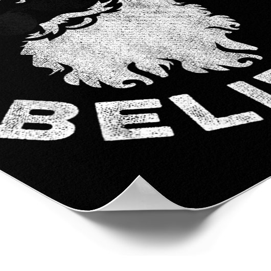 Don't Stop Believin' Cool Shades Santa  ポスター (角)