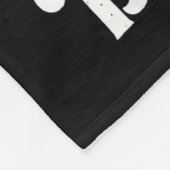 Dont Stop Believin Santa Funny Christmas フリースブランケット (角)