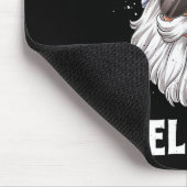 Dont Stop Believin Santa Funny Christmas  マウスパッド (コーナー)