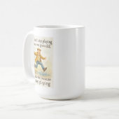 Don't Stop Playing We Grow Old Dad Birthday Gift コーヒーマグカップ (正面左)