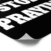 Don't Stop Praying, Pray About Everything ポスター (角)