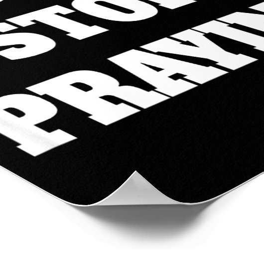 Don't Stop Praying, Pray About Everything  ポスター (角)