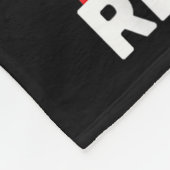 Don't Stop Retrieving Shirt American Flag Golden R フリースブランケット (角)