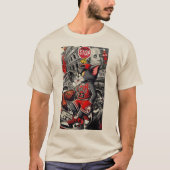 . "Don't Stop the Hustle" Tシャツ (正面)