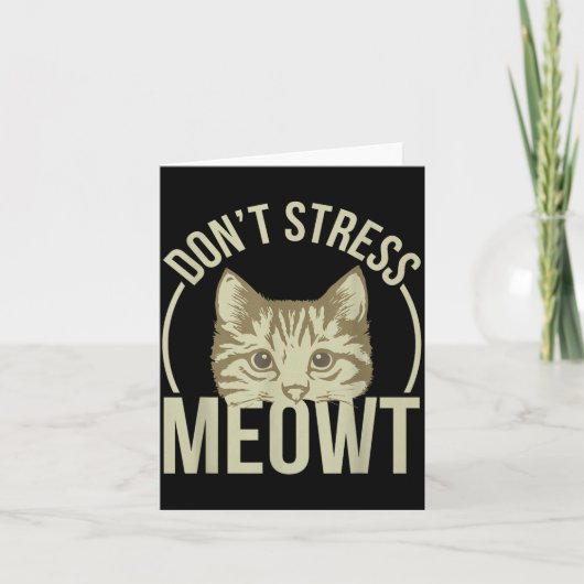 Don't Stress Meowt  カード (正面)