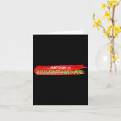 Don't Study Me You Won't Graduate Funny Quote Desi カード (黄色い花)