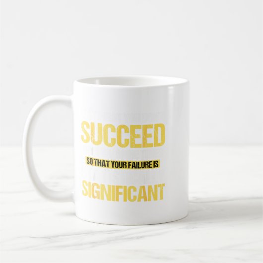 Don't Succeed Statistically Significant Science Pu コーヒーマグカップ (左)
