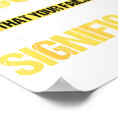 Don't Succeed Statistically Significant Science Pu ポスター (角)