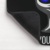 Don't Take Me To Your Leader Funny Alien  マウスパッド (コーナー)