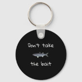 Dont Take The Bait Mullet Fish Artwork Painting  キーホルダー (正面)