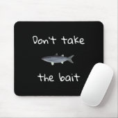 Dont Take The Bait Mullet Fish Artwork Painting  マウスパッド (マウス)