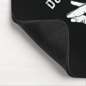 Don't Talk To Me Funny Italian Hand Silence Sign S マウスパッド (コーナー)