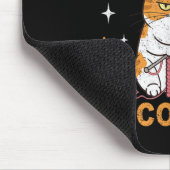 Don't Talk To Me I'm Counting Funny Cat Knits Croc マウスパッド (コーナー)