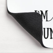 Dont Talk To Me Im Counting Funny Crochet  マウスパッド (コーナー)