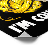 Don't Talk To Me I'm Counting _ Funny Knitting Cro ポスター (角)