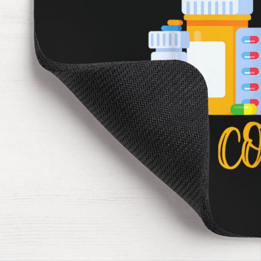 Dont Talk To Me Im Counting Funny Pharmacy Tech  マウスパッド (コーナー)