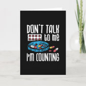 Don't Talk To Me I'm Counting Pharmacist Pharmacy カード (正面)