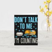 Dont Talk To Me Im Counting Pharmacist Pharmacy  カード (黄色い花)