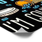 Dont Talk To Me Im Counting Pharmacist Pharmacy  ポスター (角)