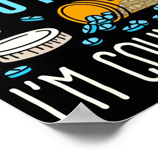 Dont Talk To Me Im Counting Pharmacist Pharmacy  ポスター (角)