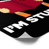 Don't Talk To Me I'm Studying Funny Book Studious  ポスター (角)