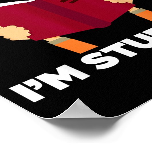 Don't Talk To Me I'm Studying Funny Book Studious  ポスター (角)