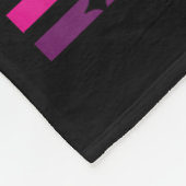 Don't Talk To Me Like That Funny Retro Varwave Wom フリースブランケット (角)