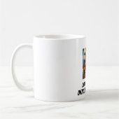 "Don't Talk To Me Until This Mug Is Empty" Fun コーヒーマグカップ (左)