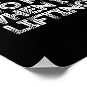 Don't Talk To Me When I'm Lifting  ポスター (角)