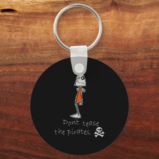 Dont Tease The Rates キーホルダー (正面)