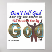 Dont Tell God How Big Your Is ポスター (正面)