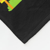 Don't Tell Secret In The Garden Funny Gardener  フリースブランケット (角)