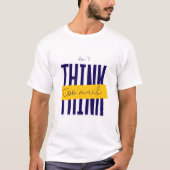 Don't Think Too Much Tシャツ (正面)