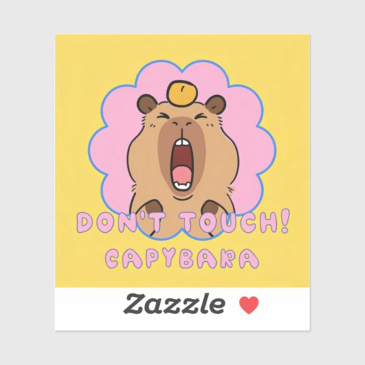 DON'T TOUCH! シール (シート)